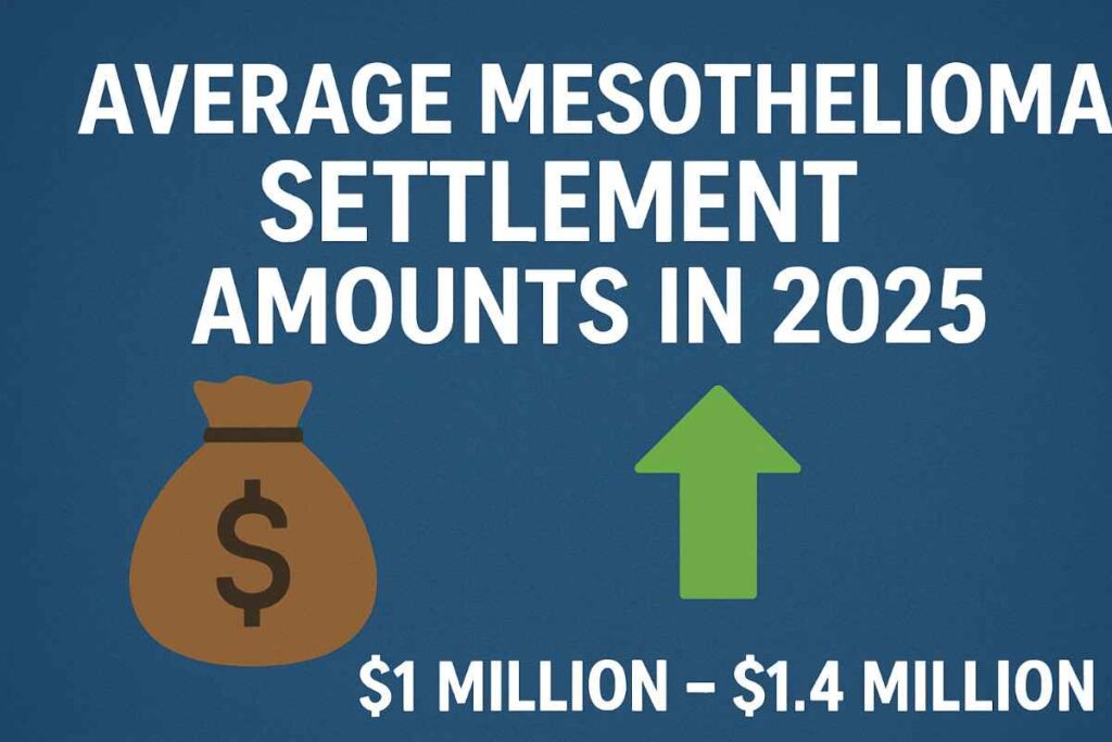 Average Mesothelioma Settlement Amounts in 2025